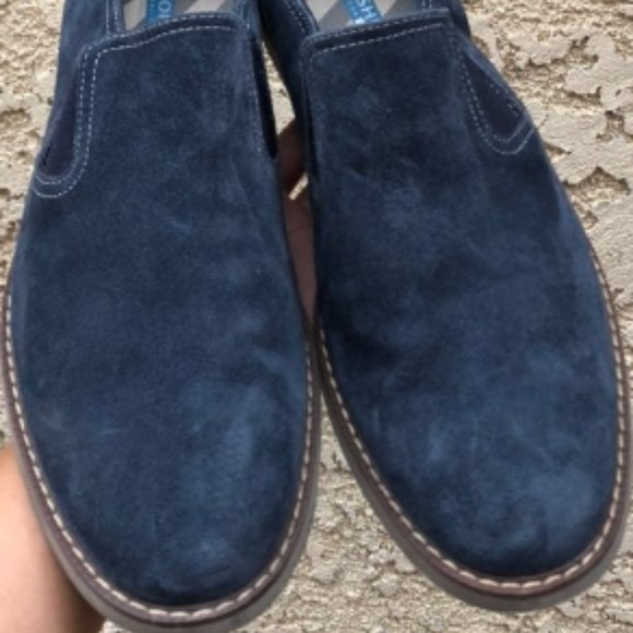 florsheim blue suede shoes